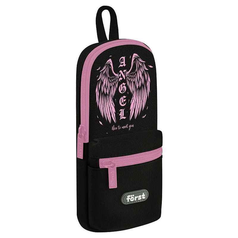 Пенал мягкий 1 отделение, 1 карман, 210*90*40 Först "Angel wings", текстиль