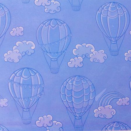Клеёнка настольная для занятий творчеством ЮНЛАНДИЯ, ВОЗДУШНЫЙ ШАР, 50х70 см, ПВХ, 662456 
