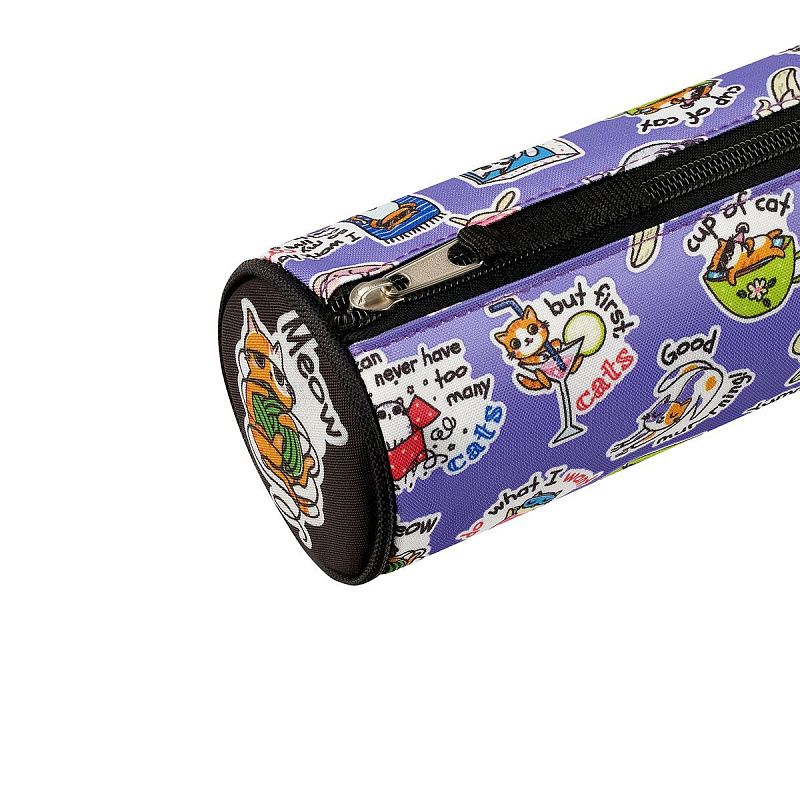 Пенал 210*80 ArtSpace "Feline mood", тубус, полиэстер 