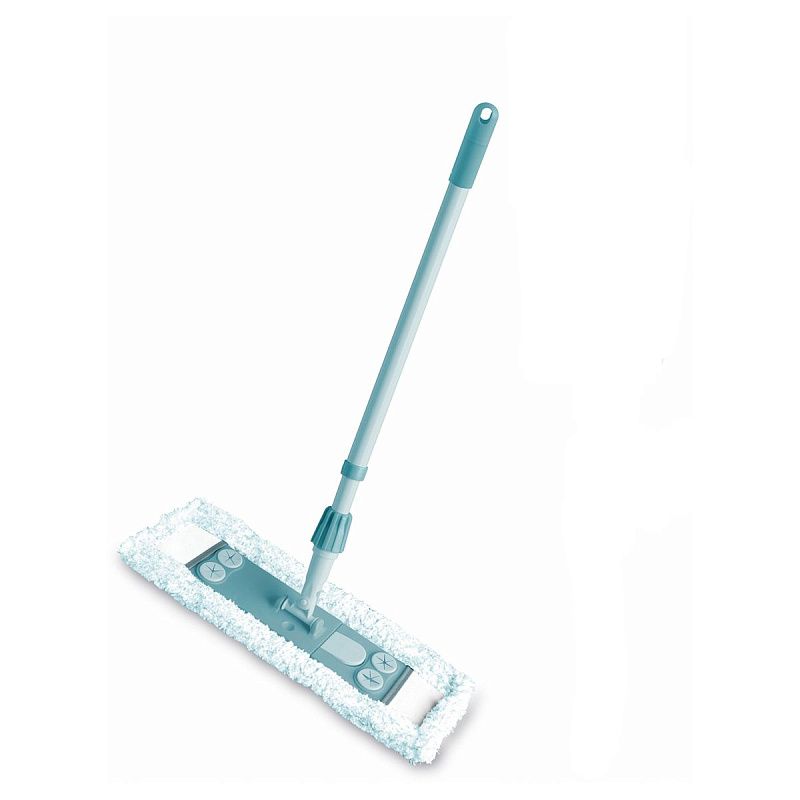 Швабра York "Магнетик" с флаундером 41*8,5см, телескоп. ручка 90-145см, МОП микрофибра