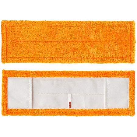 Швабра OfficeClean Professional, ручка 110см, пласт. флаун. 40см, насадка МОП микрофибра (карманы)