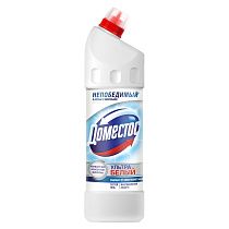 Средство для туалета Domestos "Ультра белый", гель, 1л 