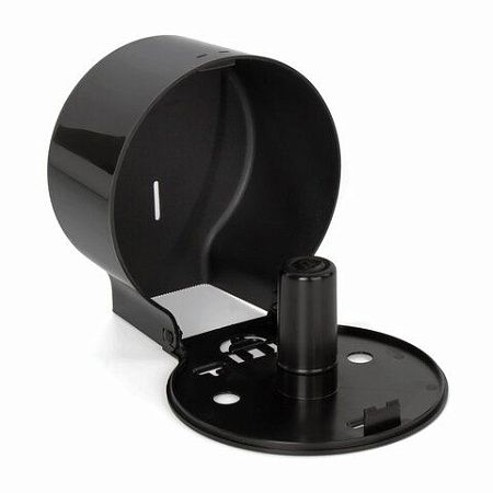 Диспенсер для туалетной бумаги LAIMA PROFESSIONAL ORIGINAL (Система T2), малый, черный, ABS-пластик, 605767 