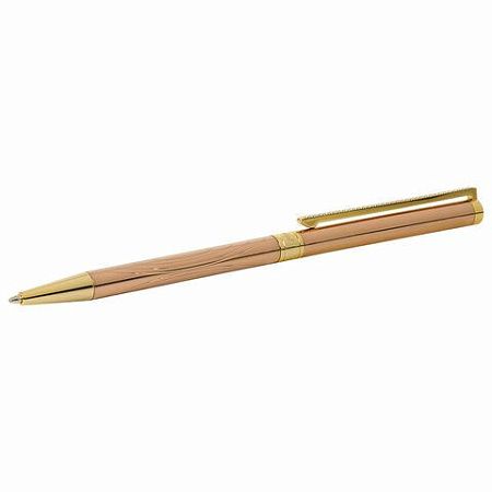 Ручка подарочная шариковая GALANT "ASTRON GOLD", корпус розовое золото, детали золотистые, узел 0,7 мм, синяя, 143526 