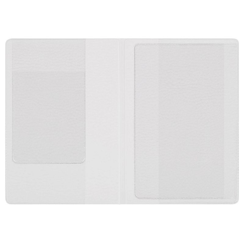 Обложка для паспорта OfficeSpace "Floral", ПВХ, 2 кармана, ассорти 