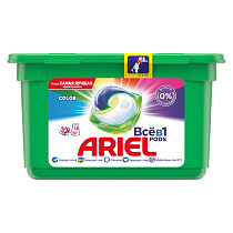 Капсулы для машинной стирки Ariel "Color", 3в1 Pods, 12шт*27г (ПОД ЗАКАЗ) 