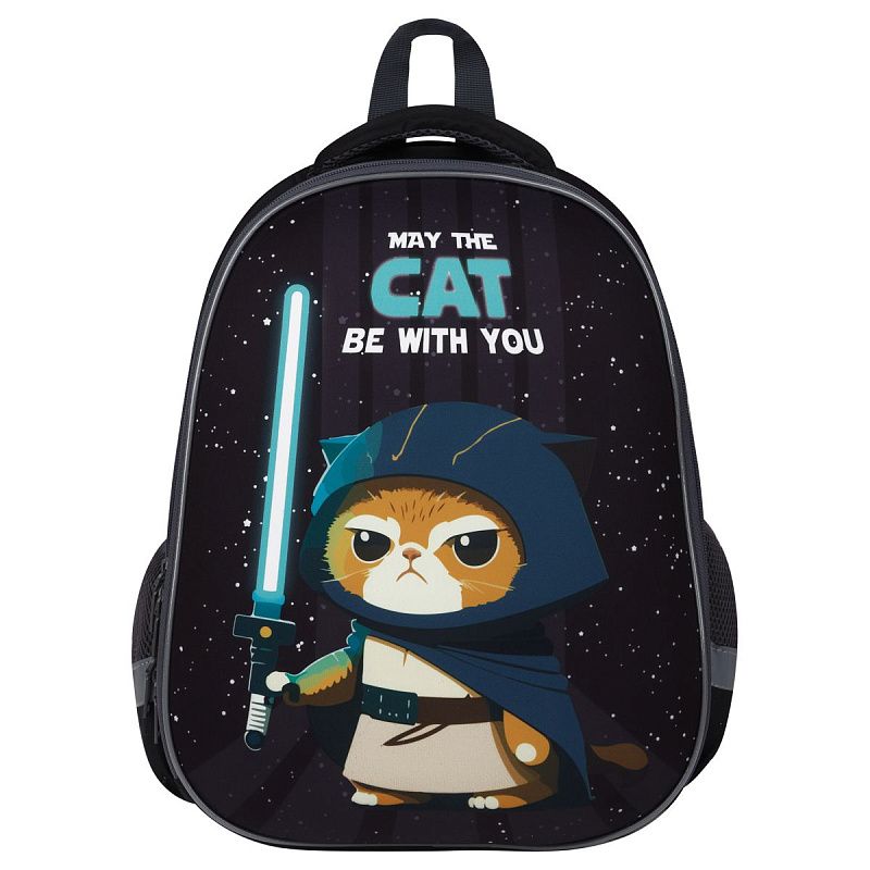 Ранец ArtSpace School Friend "Warrior" 39*30*18см, 2 отделения, 2 кармана, анатомическая спинка 