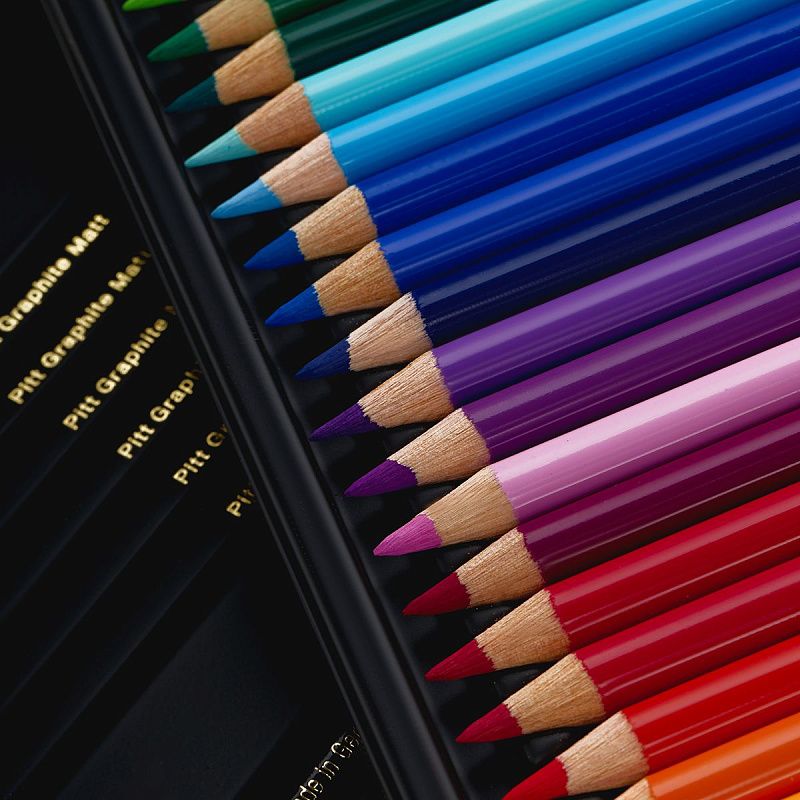 Набор художественных изделий Faber-Castell "Polychromos & Pitt Graphite Matt ", 40 предметов,  студийная коробка