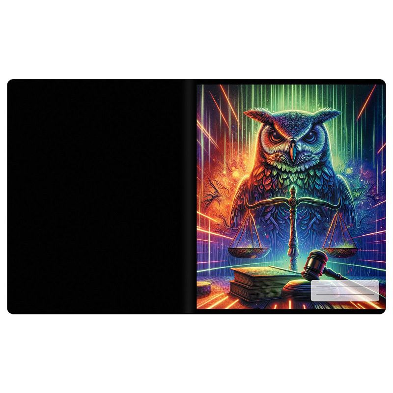 Тетрадь предметная 48л. BG "Информационное поле"- Обществознание, soft-touch ламинация, выб. лак