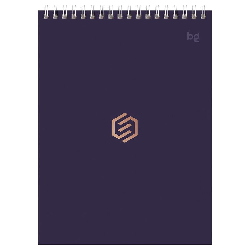 Блокнот А5 40л. на гребне BG "Моноколор. Классика"