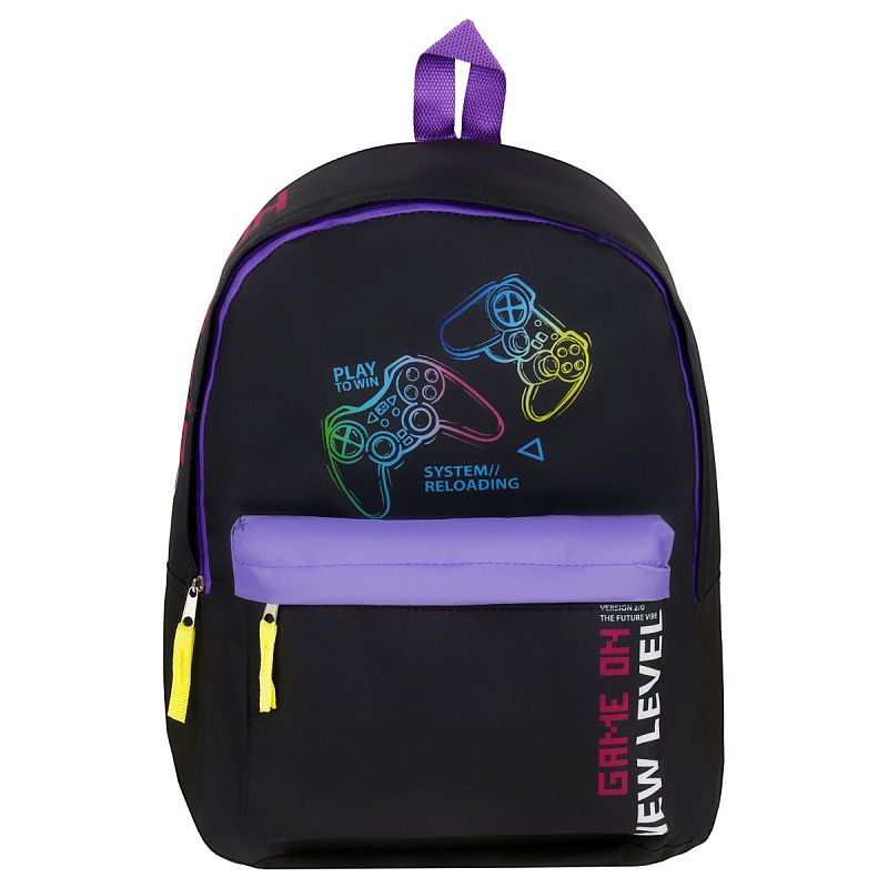 Рюкзак ArtSpace Street "New Level", 40*29*18см, 1 отделение, 1 карман 