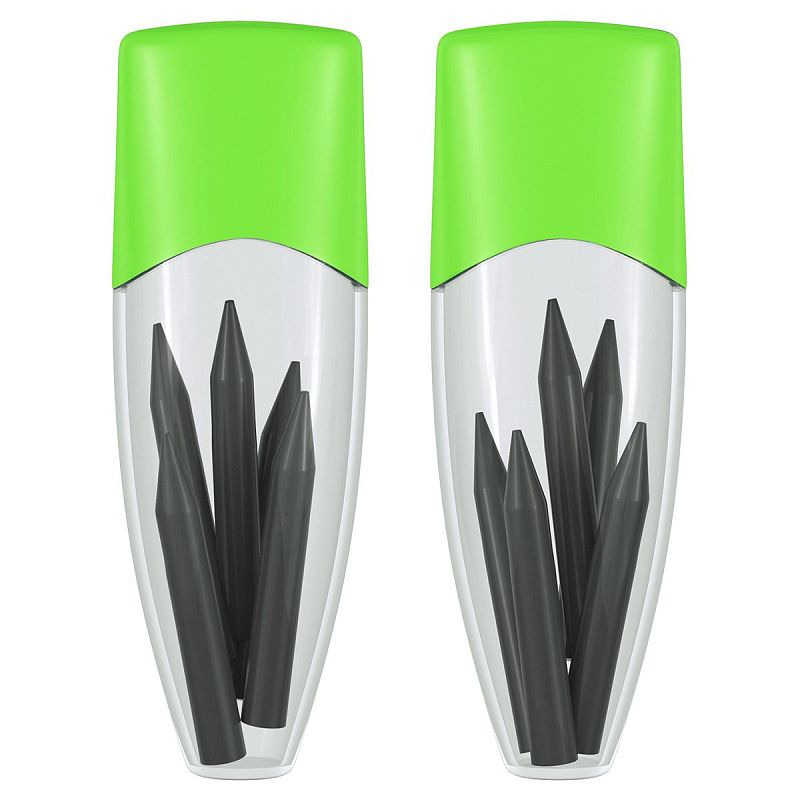 Грифели для циркуля Berlingo "Optimum", 2мм, 2 пенала по 5шт., блистер с европодвесом 