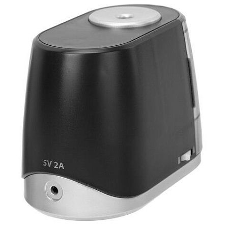 Точилка электрическая BRAUBERG ONE фреза с автостопом, 4 батарейки AA/USB (под адаптер), 270577 