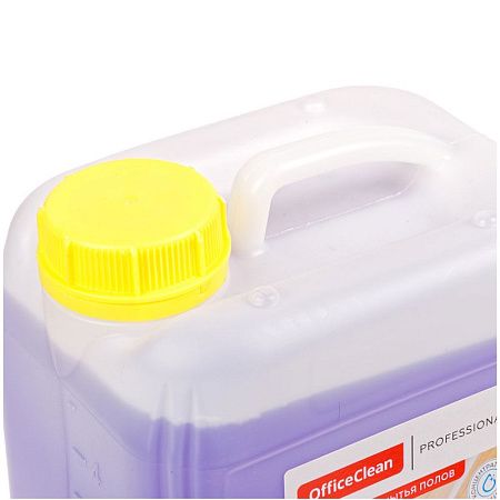 Средство для мытья полов OfficeClean Proffesional "Антибактериальное. Лаванда", концентрат, 5л 