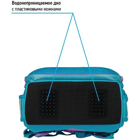 Ранец Berlingo Expert "Little foxy" 37*28*16см, 2 отделения, 2 кармана, анатомическая спинка 