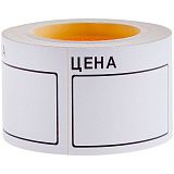 Ценник большой OfficeSpace, 50*40мм, белый, 200шт./рулон