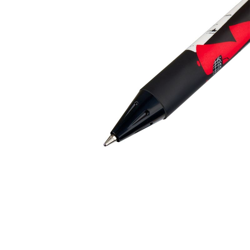 Ручка шариковая автоматическая MESHU "Little red" синяя, 0,5 мм 