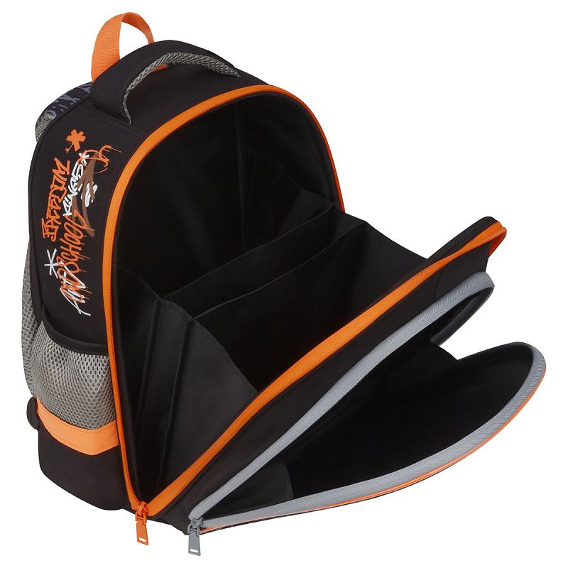 Ранец ArtSpace School Friend Light "Bear" 35*29*12см, 2 отделения, 2 кармана, анатомическая спинка 