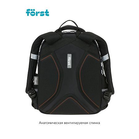 Рюкзак Först F-COMFY "Racing" 38*29*15см, 2 отделения, 3 кармана, эргономичная спинка 