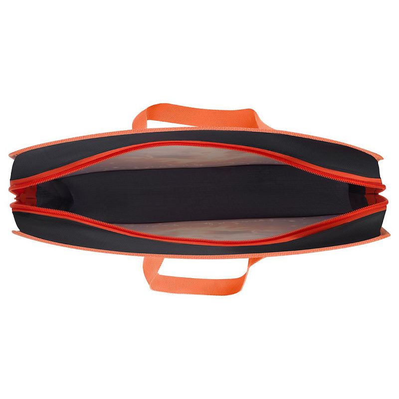 Папка с ручками А4 ArtSpace "The Magic Fox", пластик, на молнии, 70мм 