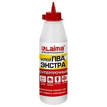 Клей ПВА Экстра Суперпрочный 0,5 кг (керамика, ткань, кожа, дерево, бумага, картон), LAIMA, 606430 Клей ПВА Экстра Суперпрочный 0,5 кг (керамика, ткань, кожа, дерево, бумага, картон), LAIMA, 606430