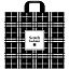 Пакет с петлевой ручкой Артпласт "Scotch fashion", 40*40+5см, 100мкм