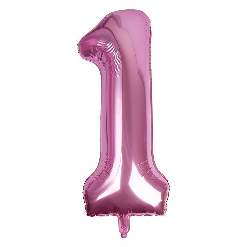 Воздушные шары, 41шт., М12/30см, MESHU, "Number 1 Rose", пастель