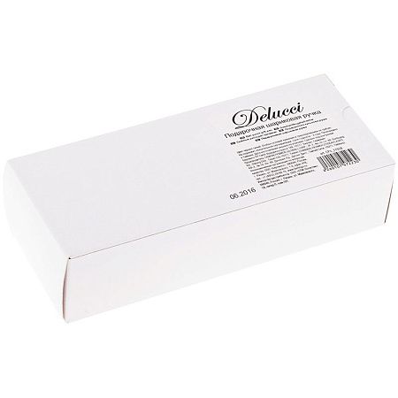 Ручка шариковая Delucci "Mille" синяя, 1,0мм, цвет корпуса - черный/золото, поворот., подарочная упаковка 