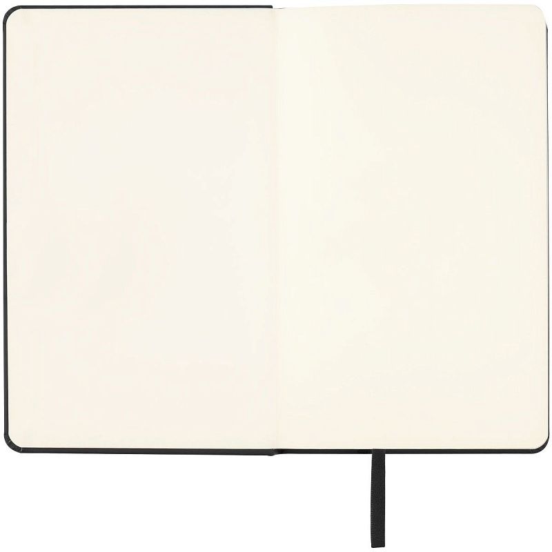 Скетчбук 80л., 130*210 Гамма "Студия", черный, твердая обложка, на резинке, слоновая кость, 140г/м2