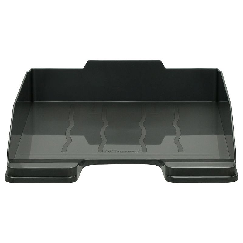 Лоток для бумаг горизонтальный СТАММ "Эксперт", серый