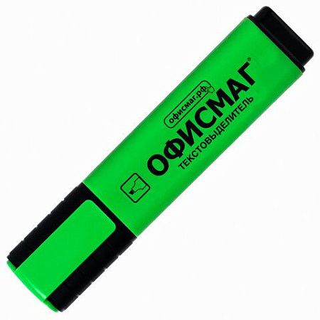 Набор текстовыделителей ОФИСМАГ 4 шт., АССОРТИ, линия 1-5 мм, 151209 