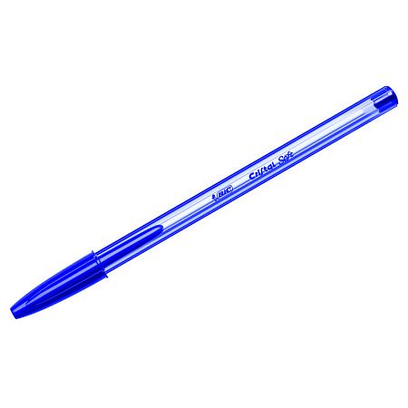 Ручка шариковая Bic "Cristal Soft" синяя, 1,2мм 