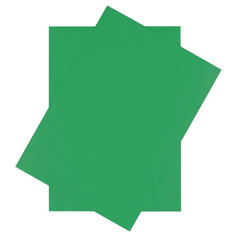 Картон цветной А4, BG, 20л., тонированный, зеленый, 220г/м2