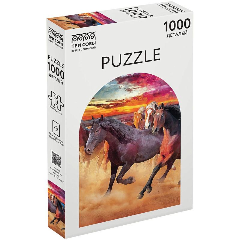 Пазл  1000 эл. ТРИ СОВЫ "Свобода"