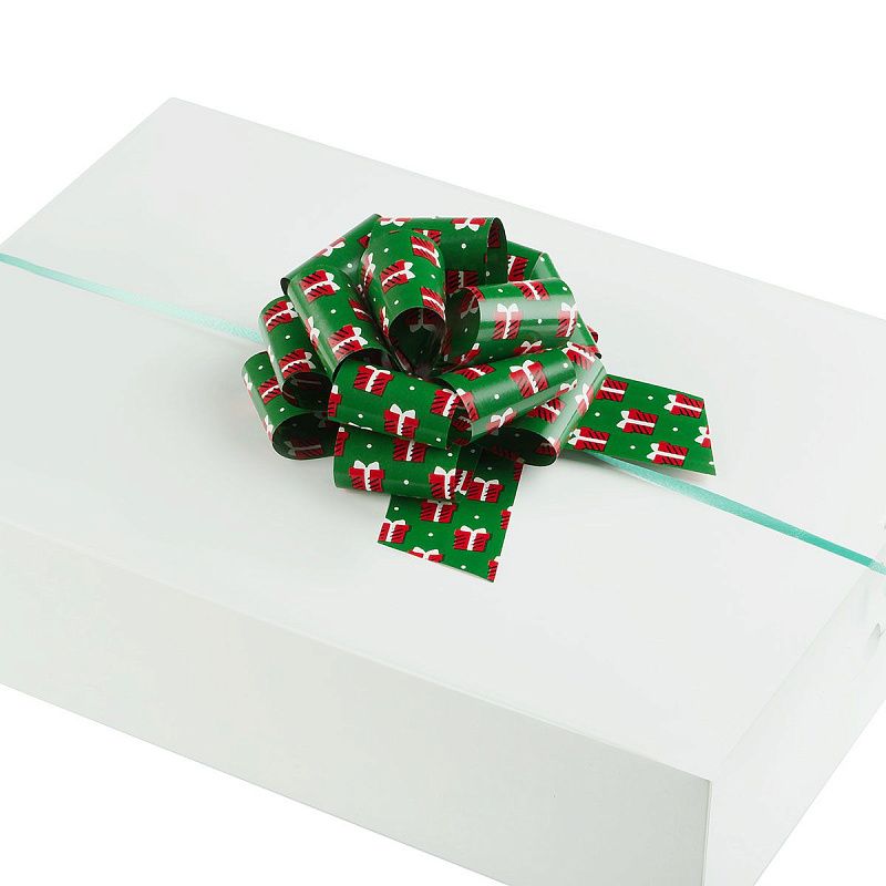 Набор бантов декоративных, MESHU, 6шт, 12см, круглые, ассорти