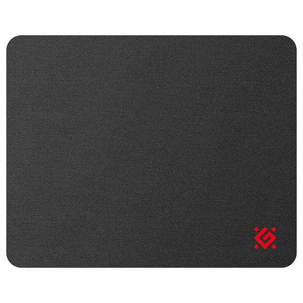 Коврик для мыши Defender Black One 200*250*2мм, ткань+резина