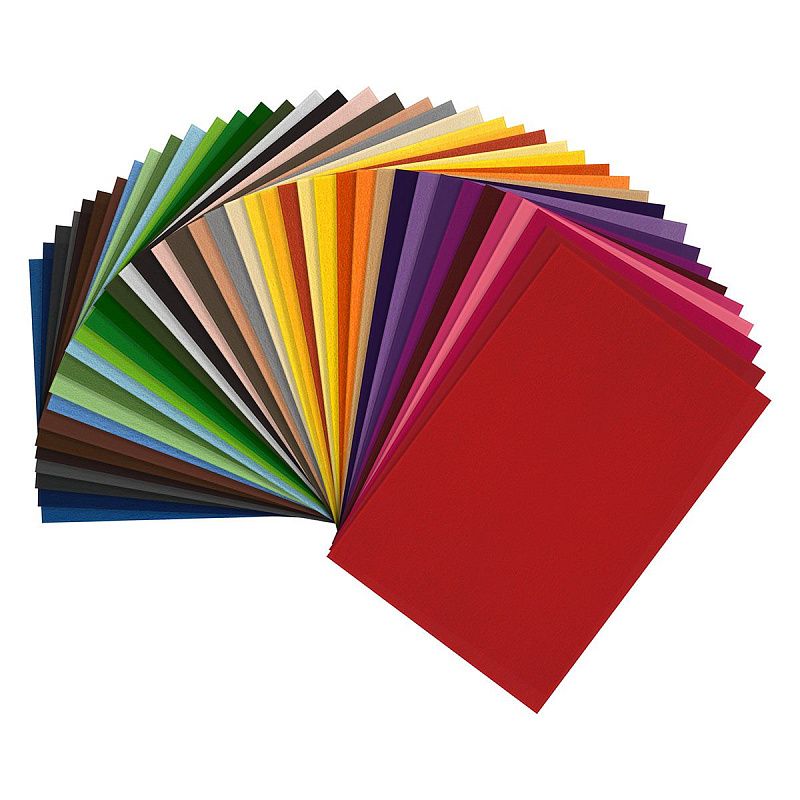 Фетр Мульти-Пульти, А4, 40л., 40цв., 1мм