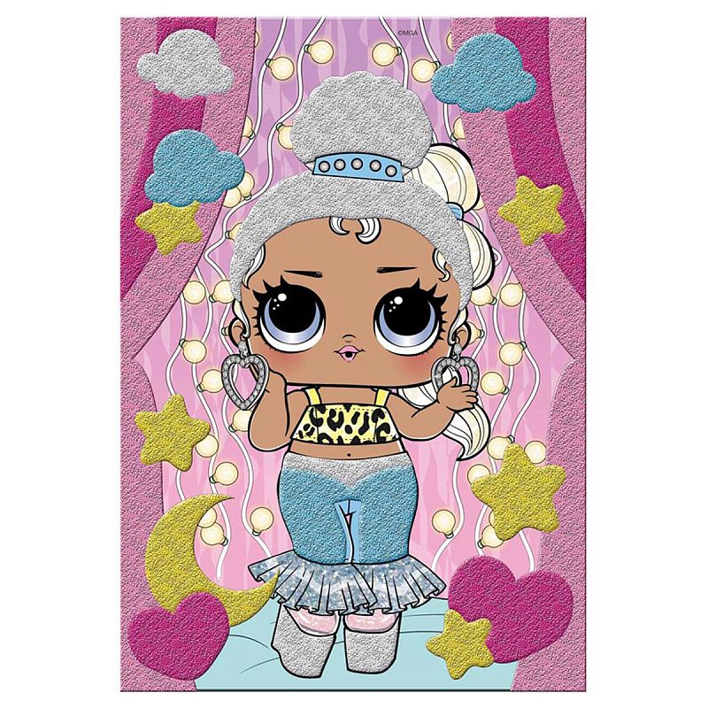 Фреска-картина из сверкающего песка LOL surprise, ассорти