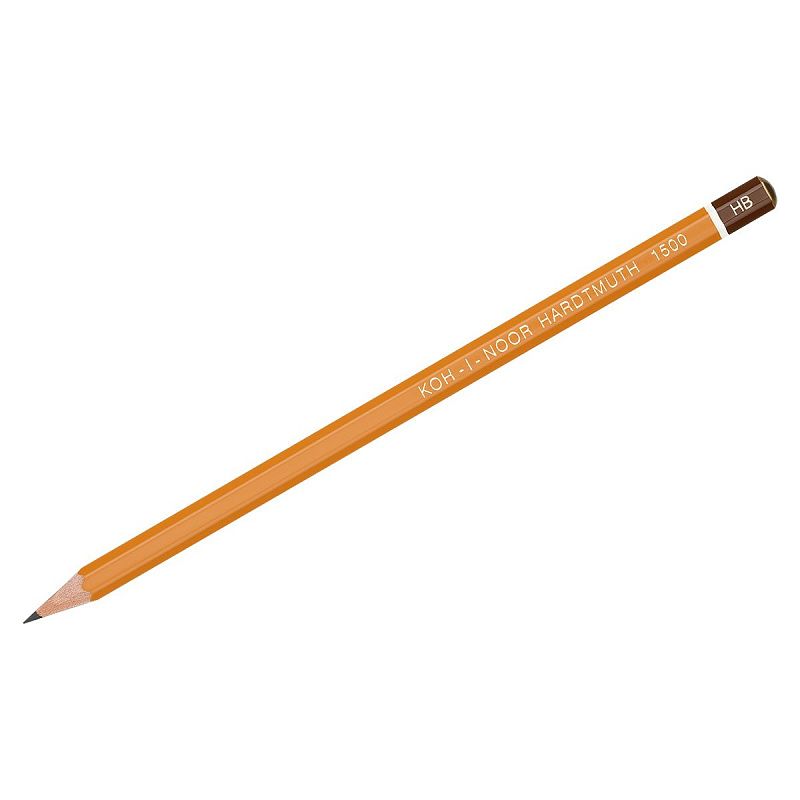 Карандаш ч/г Koh-I-Noor "1500" HB, заточен. 