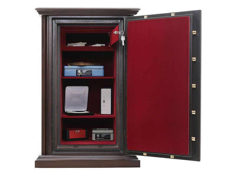 Огневзломостойкий сейф в дереве VALBERG Гарант Евро 95 Т Д (дуб)