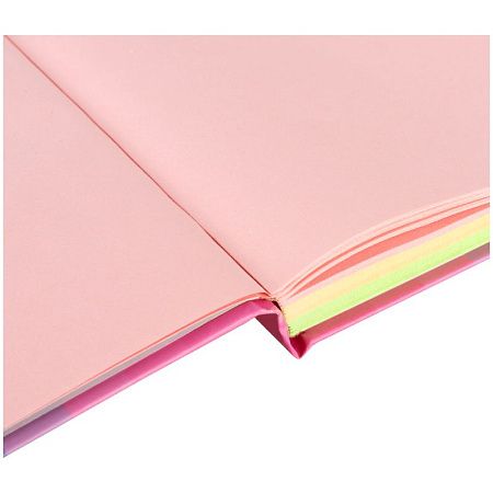 Скетчбук 120л., А5 7БЦ BG "For notes", матовая ламинация, трехцветный тонированный блок, 80г/м2
