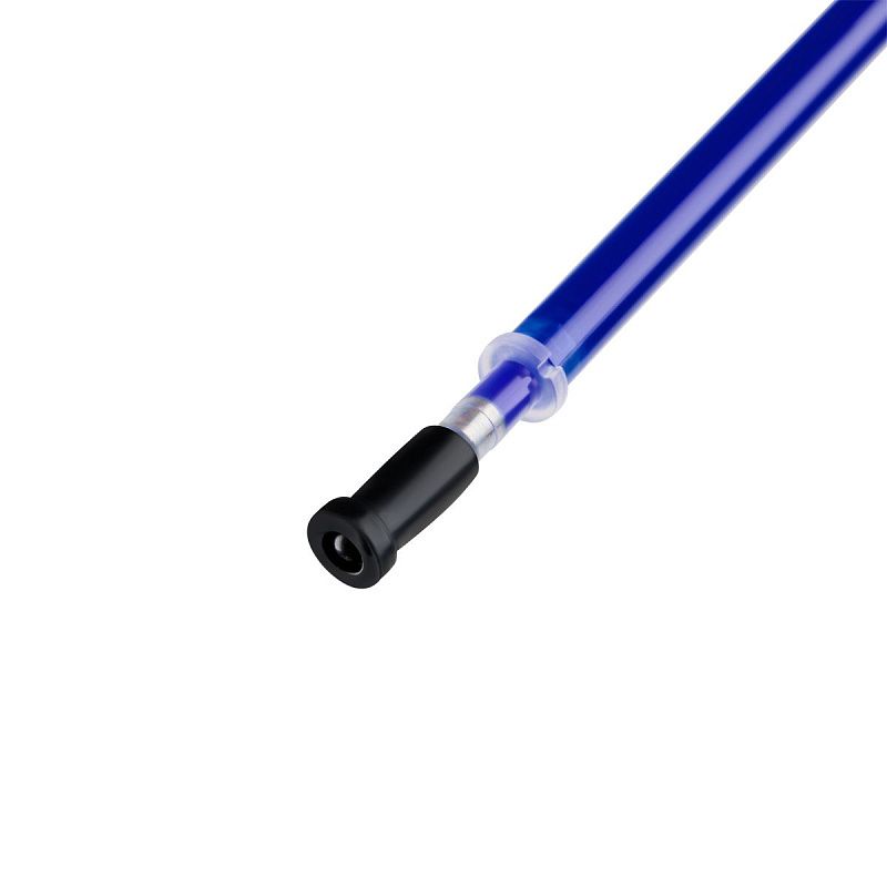 Ручка гелевая стираемая OfficeSpace "Smart" синяя, +5 сменных стерженей, 0,5мм, soft-touch, блистер 