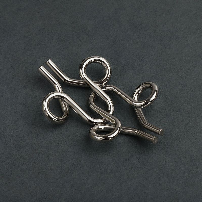 Набор металлических головоломок ТРИ СОВЫ, 6шт., картонная коробка 