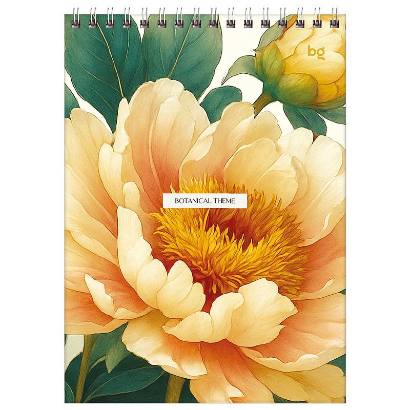 Блокнот А5 60л. на гребне BG "Botanical theme"