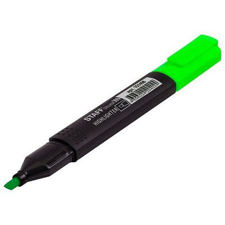 Текстовыделитель STAFF College "STICK HL-497", ЗЕЛЕНЫЙ, 1-4 мм, 151498 