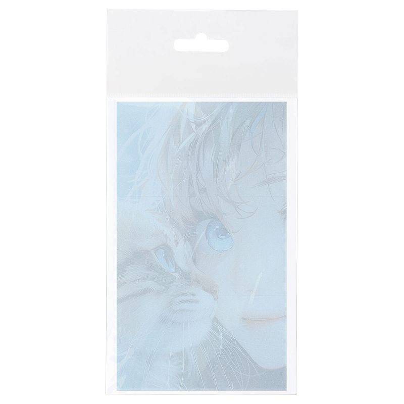 Блок для записей MESHU "Сute girl", 10*17см, 50л., на склейке 
