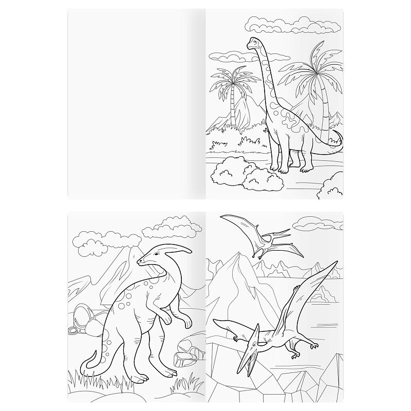 Раскраска А4, 16 стр., ТРИ СОВЫ "Для мальчиков"