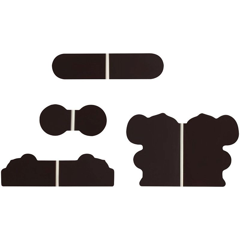 Закладки магнитные для книг, 4шт., Мульти-Пульти "Чебурашка" 