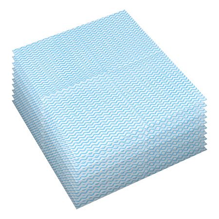 Салфетки для уборки Vega, вискоза, волна, 30*34см, 10шт.