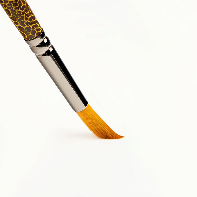 Кисть художественная синтетика Гамма "Safari", круглая №8, средняя ручка